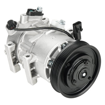 New AC Air Condition Compressor w/Clutch for Hyundai Accent 2012-2017 1.6L (ONLY Automatic Temperature Control, no Manual), for Kia Rio 2012-2017 1.6L, for CO20765C, DVE12 Style