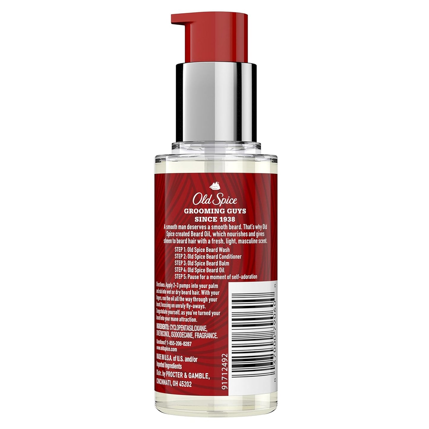 Old Spice Beard Oil for Men, 1.7 fl oz