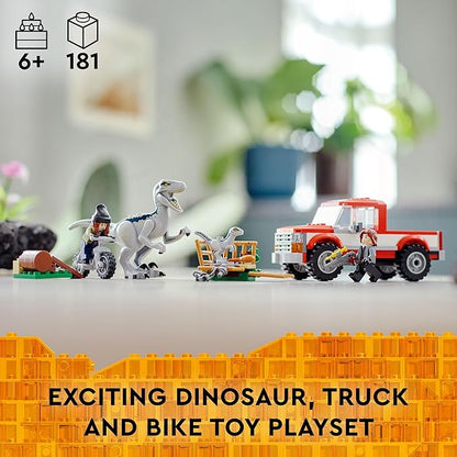 LEGO Jurassic World Blue et for Kids Aged 6 and up (181 Pieces)