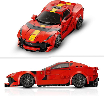 Speed Champion Ferrari 812 Competizione 76914 Toy Blocks Present Racing Car Vehicle Glue Boys Ages 9 and Up