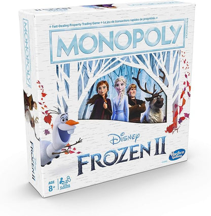 Hasbro Disney Frozen II Monopoly (Bilingual - English/French)