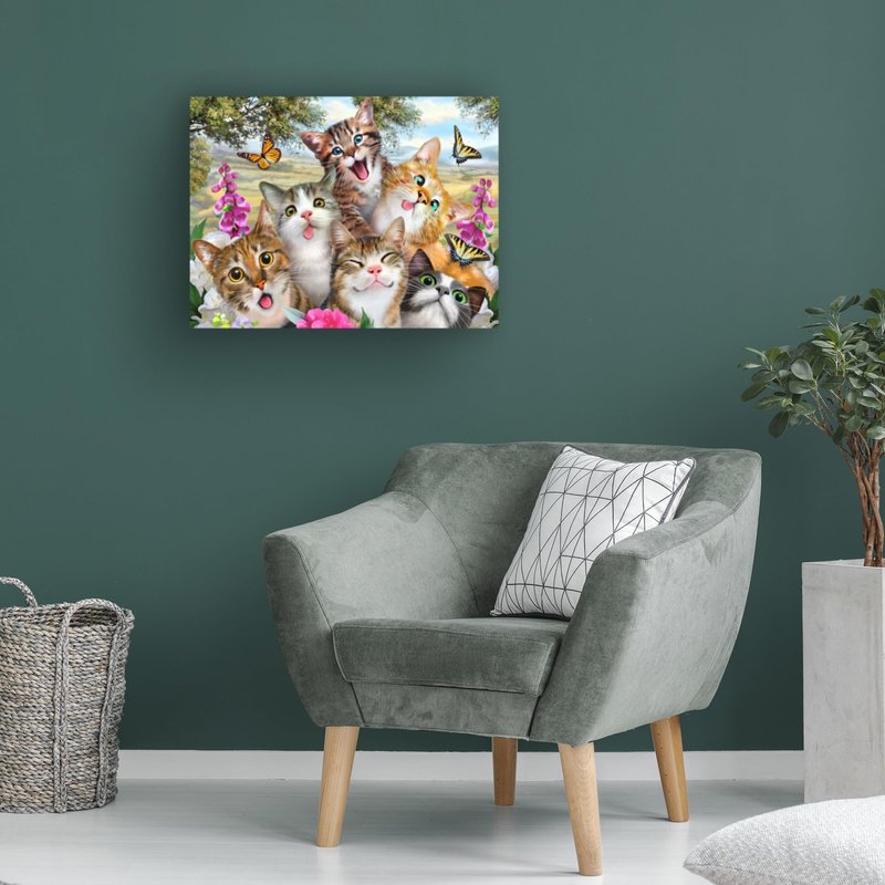 Goofy Kittens by Howard Robinson, 24x32-Inch