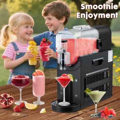 YODHOSA Slushie Machine Professional Slushy Maker,64 oz Frozen Drink Maker with 5 Pre-Set Programs for Milkshake,Frappe,Margarita,Cold Drink,No Ice Needed