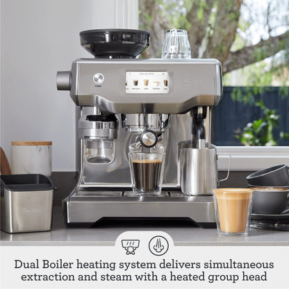 Breville Oracle Touch Espresso Machine BES990BTR, Black Truffle