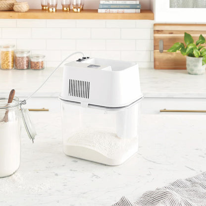 Kitchen Mill - Electric Grain Mill - High Speed Wheat, Corn, Grain Grinder, Flour Mill - Assembled in the USA - Stainless Steel Milling Chamber