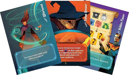 AEG Whirling Witchcraft | Use Recipes Generate Magical Ingredients &amp Overflow Opponent's Cauldron | Halloween Board Game | 2-5 Players | Ages 10+
