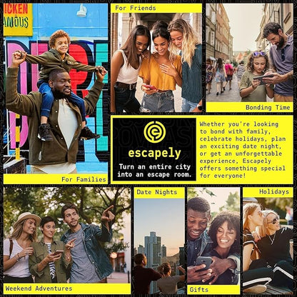 Phoenix Outdoor Escape Room | Real City Scavenger Hunt | Gifts for Adults &amp Families | 1-6 Players 2-3 Hours 1.5 Miles Walking Distance