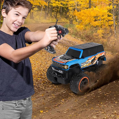 NKOK RC Ford Bronco Raptor Monster Truck Rear Wheel Drive for Drifting Mastery Bouncy and Grippy Tires