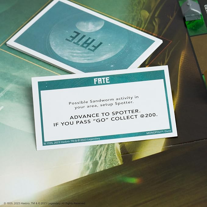 Monopoly: Dune | Play as The Ducal Ring Crysknife Gom Jabbar &amp More |Officially Licensed Collectible Game Based on The Movie Dune