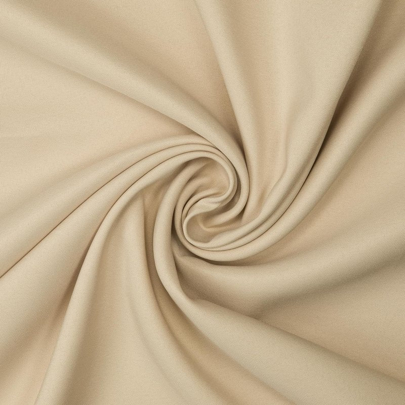 Gee Di Moda Square Tablecloth - 85 x 85 Inch Beige Table Cloth for Large Square or Round Tables - Heavy Duty Washable Fabric - for Buffet Table, Holiday Party, Dinner, Wedding & Baby Shower