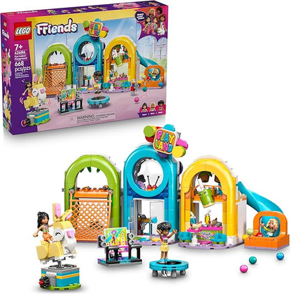 LEGO Friends Fun Indoor Playground Building Toy for Girls &amp Boys - Pretend Play Set for Kids Ages 7+ - W/Sonia Liann &amp Nova Minidolls &amp Accessories - Gift Idea for Birthdays - 42686