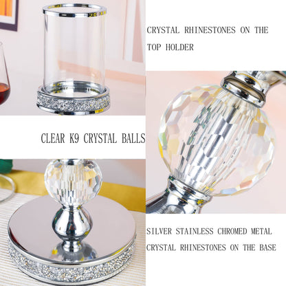Pillar Candle Holders, Candle Holder for Pillar Candle, Candlesticks Holder, for Wedding, Dining Coffee Table, Home Centerpices, Home Decor CH00XS