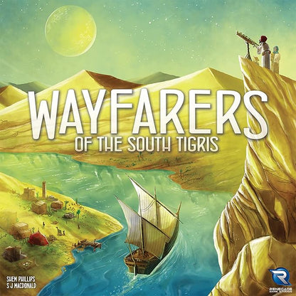 Renegade Game Studios Wayfarers of the South Tigris Dice Placement Strategy Board Game 1-4 Players 60-90 Minutes
