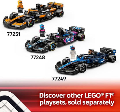 LEGO Speed Champions Mercedes-AMG F1 W15 Race Car Toy - Building Set for Kids Boys &amp Girls Ages 10+ - Toy Car for F1 Fans - Gift Idea for Birthday - 77244