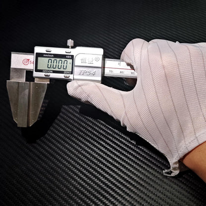 Digital Calipers with Large Measuring Faces for Wire Rope, Electronic Caliper Measuring Tool, Stainless Steel, Measuring Range 0-150mm/6 Inch, Resolution: 0.01mm (6 Inch)