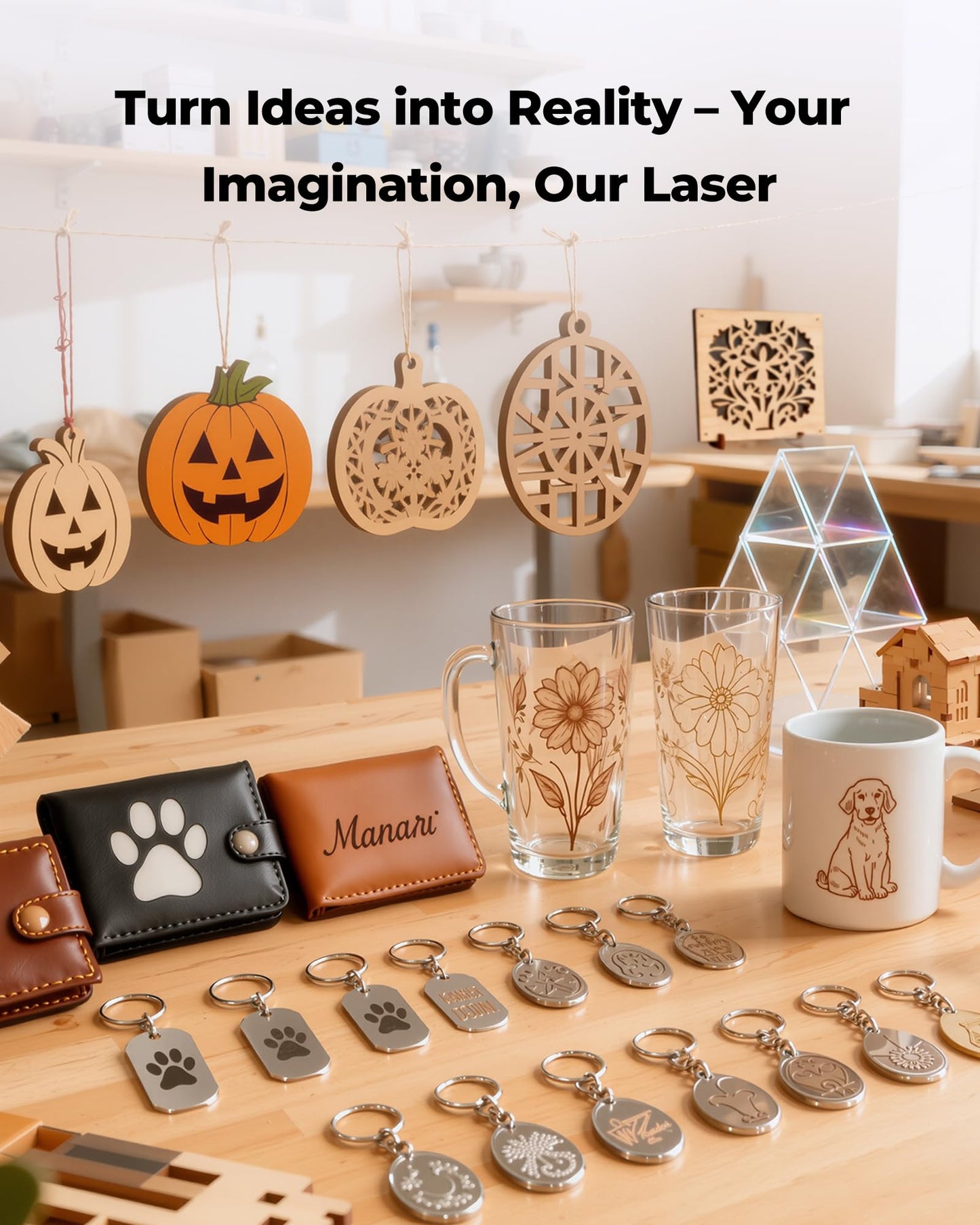 ACMER S1 Laser Engraver, 3500mW Laser Engraver Machine Higher Accuracy Lazer Cutter and Engraving Machine with Working Area 130x130mm,0.04mm Laser Spot Engraving Machines & Tools