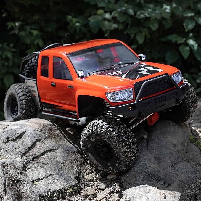 Axial RC Crawler 1/6 SCX6 Trail Honcho 4WD RTR (Transmitter and Receiver Included Battery and Charger Not Included) Red AXI05001T1 Trucks Electric