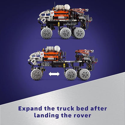 LEGO Technic Mars Crew Exploration Rover Building Toy - Build &amp Display for Room Decor - Gift for Christmas - Set for Boys &amp Girls Ages 11+ Years - 42180