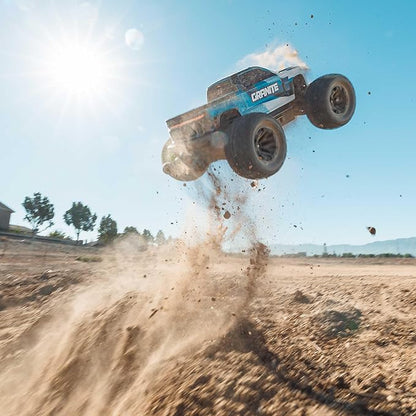 ARRMA RC Truck 1/10 Granite 4X4 223S BLX BRUSHLESS Monster Truck RTR with DSC Blue ARA4302V4T1