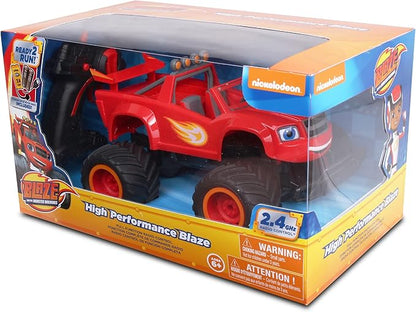 NKOK Blaze and the Monster Machines RC Monster Truck Toy High-Performance Ready-to-Run Remote Control Truck for Kids Off-Road Racing Vehicle