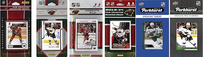 C&ampI Collectables NHL Minnesota Wild WILD617TS Men's Sports Related Trading Cards Brown One Size
