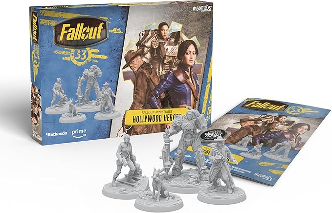 Fallout The Series Miniatures - Hollywood Heroes