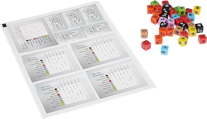 Rio Grande Games Roll for The Galaxy: Ambition Expansion - Strategy Board Game with Customizable Tank