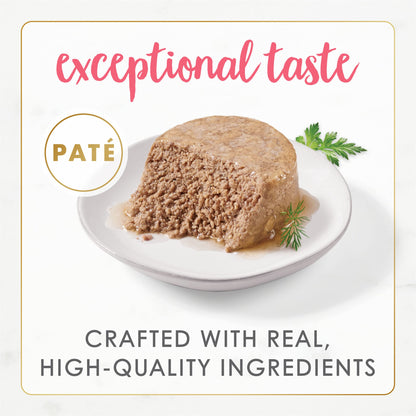 Purina Fancy Feast Grain Free Pate Wet Kitten Food Gourmet Naturals Wild Alaskan Salmon Recipe - (Pack of 12) 3 oz. Cans
