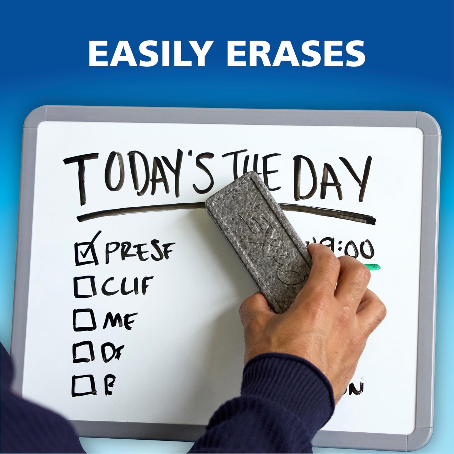 EXPO Dry Erase Markers Set, Fine & Chisel Tips, 11 Count - Classroom, Office Supplies, For White Boards, Easily Erases