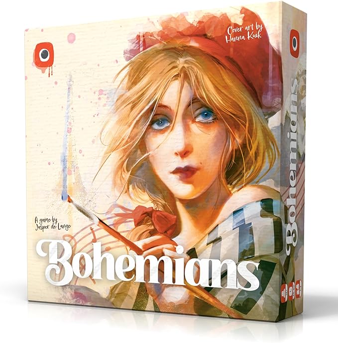 Bohemians by Portal Games | Strategy Board Game | 1-4 Players | Ages 14+ | 45-60 Min Playtime