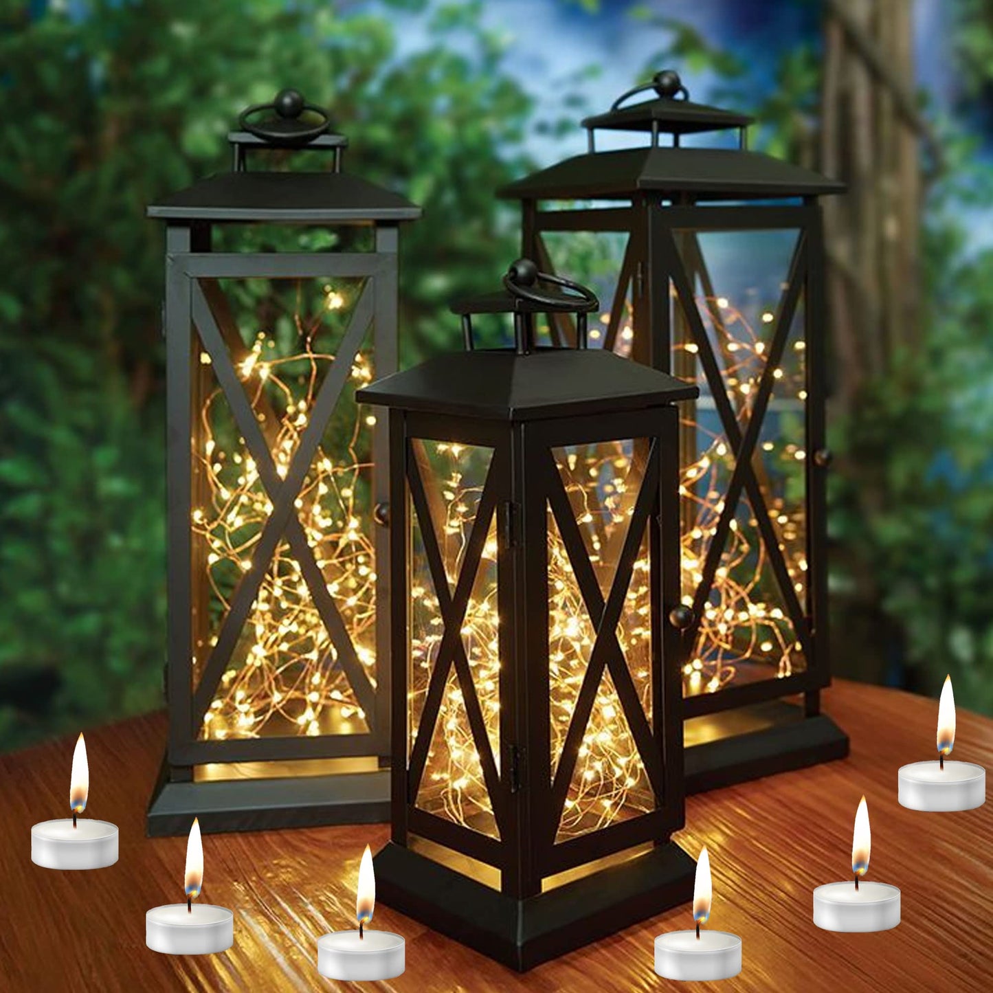 1ABOVE Tea Light Candles 4 Hour Long Burn Time White Unscented. (50 Pack)