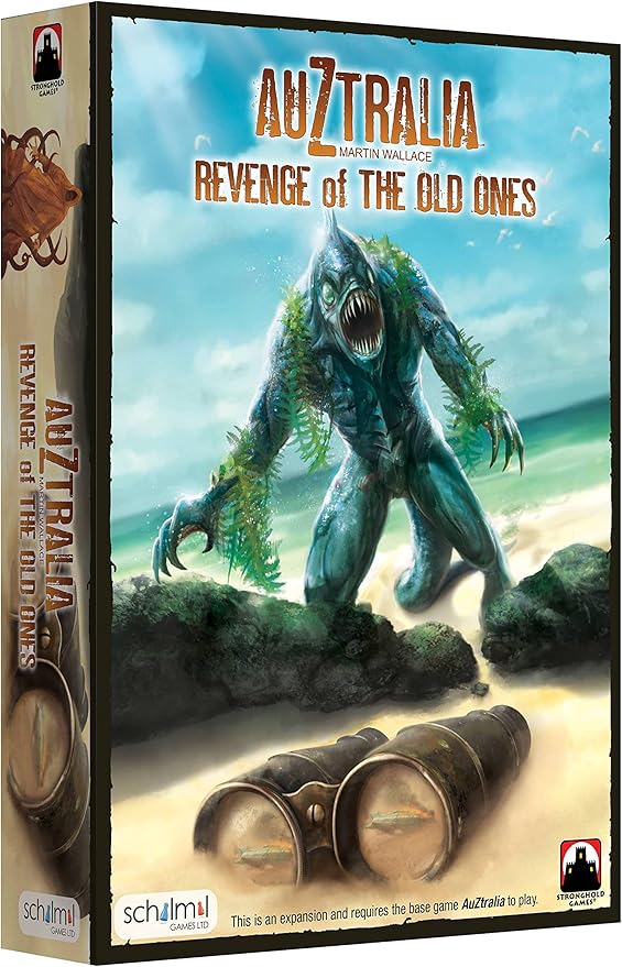 Auztralia Revenge of The Old Ones by Stronghold Games | Ages 14+ | 1-5 Players