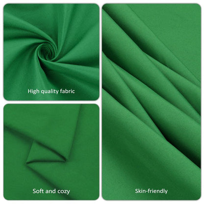 pepmily 8 Pack Green Table Cloth 60x126 Inch Rectangle Tablecloth for 8 Foot Rectangle Tables, Wrinkle Resistant Washable Polyester Fabric Table Cover for Dining Banquet Wedding Party
