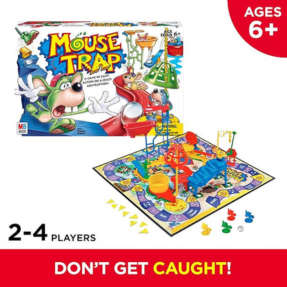 Mouse Trap Board Game For Kids Ages 6 and Up (Amazon Exclusive)