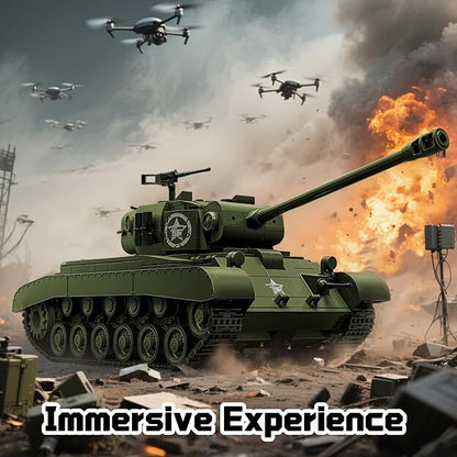 M26 Pershing Tank Building Set WW2 Military Vehicles Collectible Army Model for Boys &amp Adults Home Decor