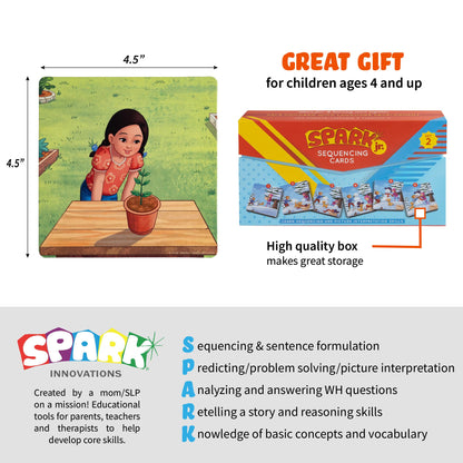 Sequencing Cards, Picture Cards, Storytelling Cards, Speech Therapy Materials, Home School Supplies, ESL, ELL, Social Skills, Combo Set