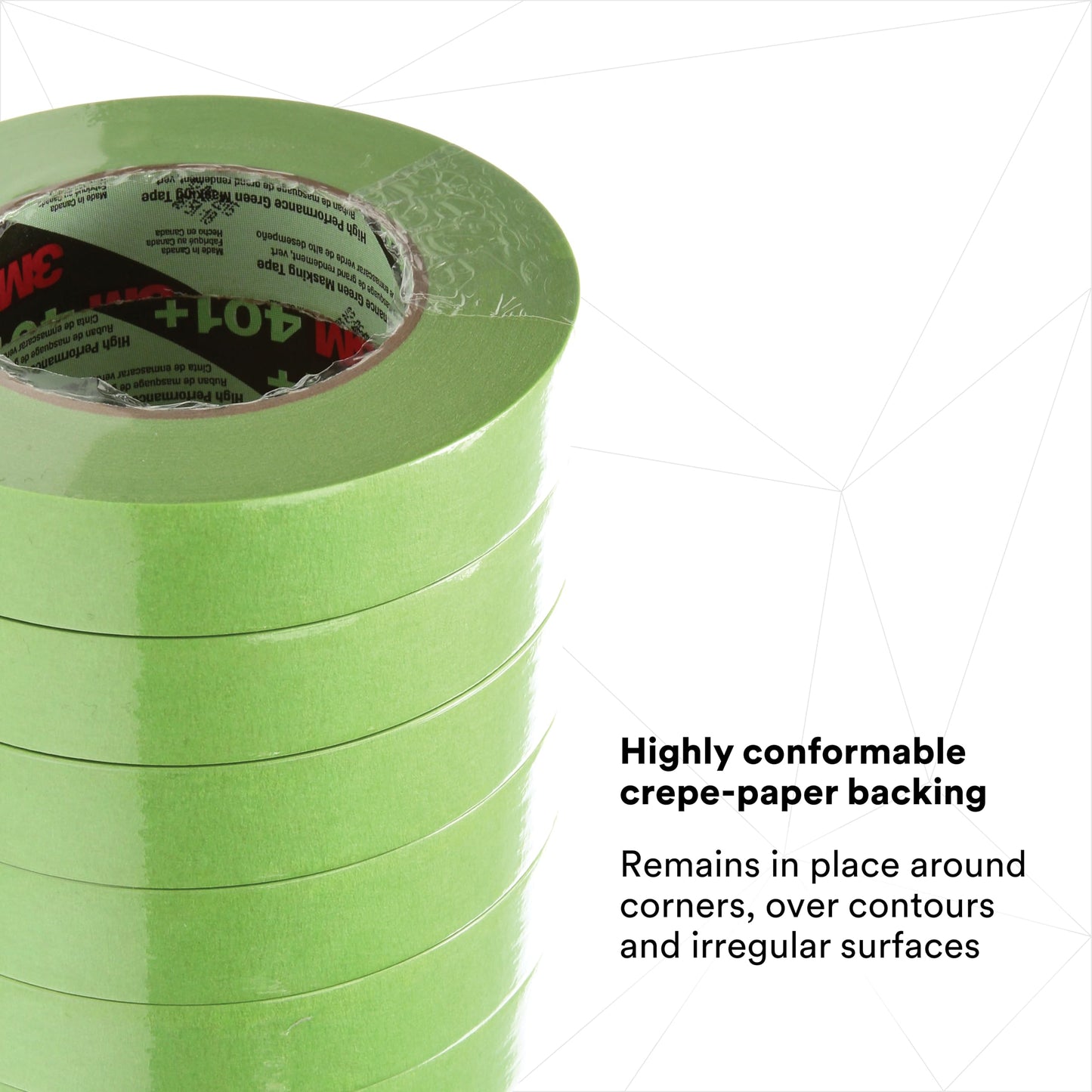 3M Performance Industrial Spray Gun Starter Kit, 26878, + 3M High Performance Green Masking Tape 401+, 24 Pack