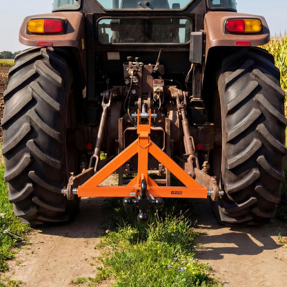 VEVOR 3 Point Trailer Hitch with 2" Receiver, 3 Pt Quick Hitch Attachment with 3 Trailer Balls, Tractor Tow Drawbar Adapter for Category 1, Kubota, Mahindra, Ford, Yanmar, John Deere, Massey Ferguson