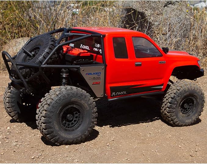 Axial RC Crawler 1/6 SCX6 Trail Honcho 4WD RTR (Transmitter and Receiver Included Battery and Charger Not Included) Red AXI05001T1 Trucks Electric