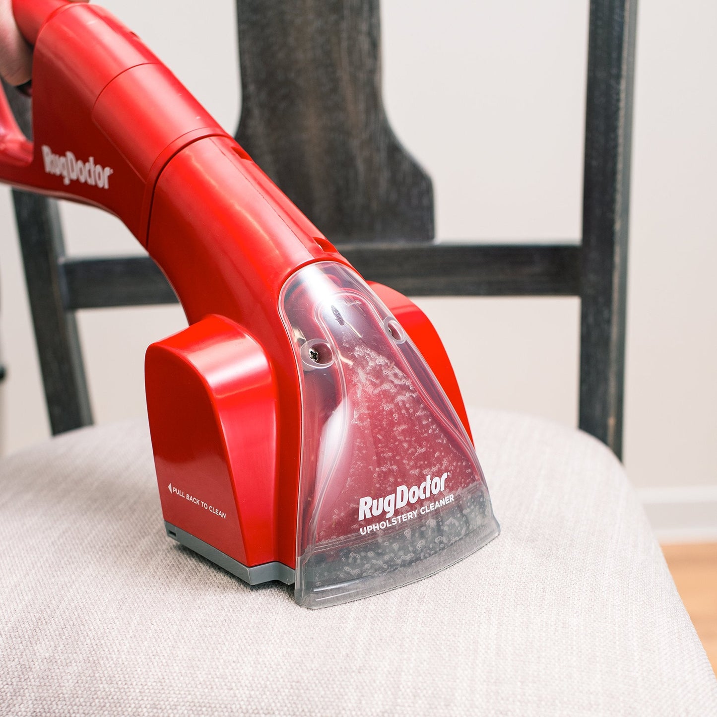 Rug Doctor Pro Motorized Upholstery Tool Attachment For Pro Deep Commercial Carpet Cleaning Machine – Dual Action Motorized Brush with Strong Suction Removes Stains, Soils & Lingering Odors