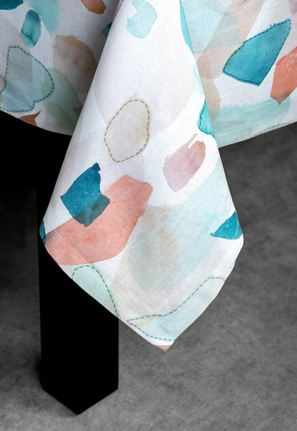 Maison d' Hermine Table Cloth Rectangle Table 100% Cotton 60 x 90 Inches Tablecloth Reusable Decorative for Dining Kitchen Room Farmhouse Home Gifts for Mothers Day Spring Summer - Summer Picnic