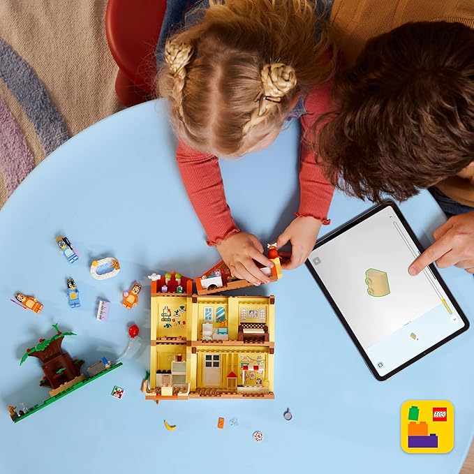 Lego 11203 Bruy Family House Toy Birthday Present Blocks Educational Boys Girls Children 4 5 6 Years Old Pretend Play Pretend Play