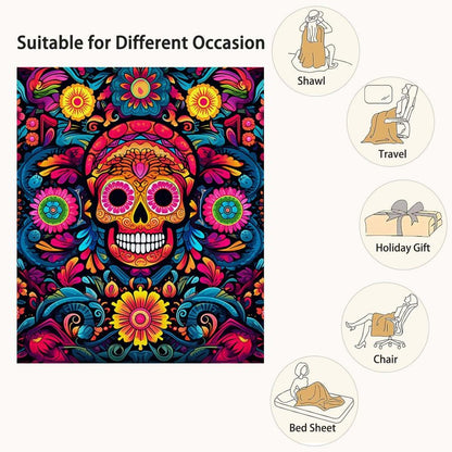 Firmiso Hummingbird Throw Blanket, Hummingbird Gifts for Women, Bird Blanket for Home Decor, Soft Lightweight Fleece, Washable No-Pilling, Single Sided, Hand/Machine Wash, 50x60 Inches