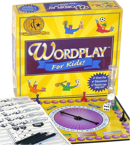 Wordplay for Kids — A Fast-Paced Award-Winning Game Filled with Fun Word Challenges — Great for The Whole Family Ages 6 &amp Up