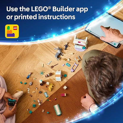 LEGO Disney Frozen Anna's Sleigh Adventure Building Toy Set - Frozen Toy for Toddlers with 2 Disney Princess Minidolls - Learning and Educational Set for Girls &amp Boys Ages 4+ - 43256