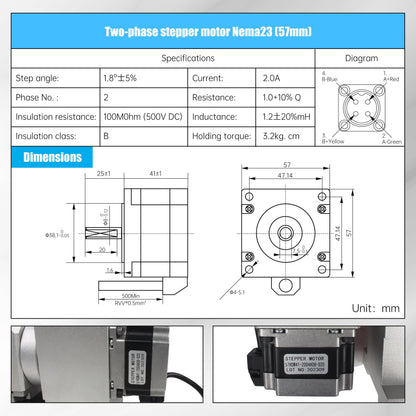 CNCTOPBAOS Rotation 5th Axis Rotary Table,CNC 4th Axis A Axis B C Axis Dividing Head,Waterproof Nema23 Stepper Motor,No Backlash Harmonic Reducer Gearbox 50:1 for CNC Router Engraving Milling Machine