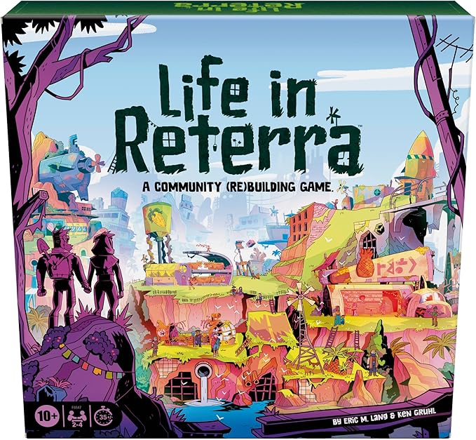 Life in Reterra Strategy Board Game | A Community (Re) Building Game | Ages 10+ | 2 to 4 Players | 35 Mins. Avg. | Games for Adults &amp Families