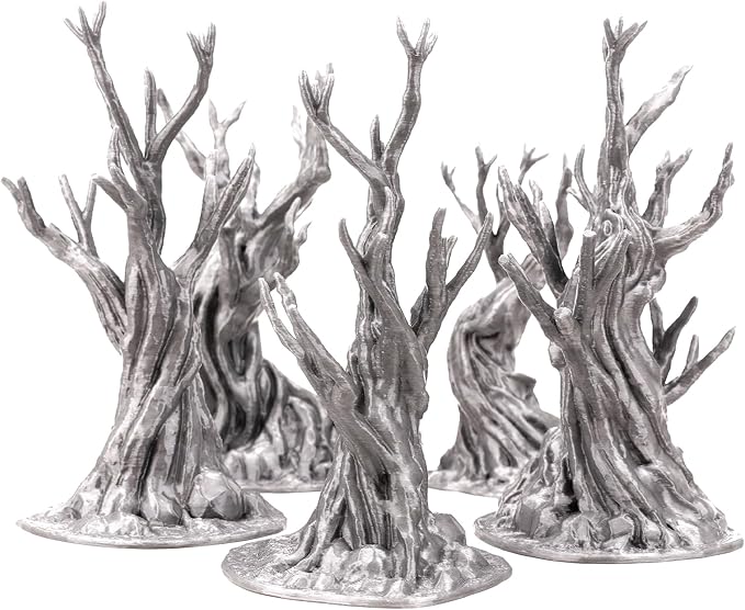 Gnarly Trees - Tabletop Terrain for Fantasy Wargames and RPGs 28mm 32mm Miniatures