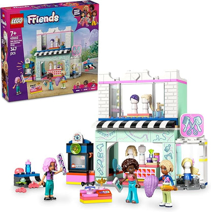 Lego 42662 Friends Hair Salon and Accessory Shop Toys Birthday Present Blocks Girls Boys Children 7 Years 8 Years 9 Years Elementary School Students Pretend Play Pretend Play