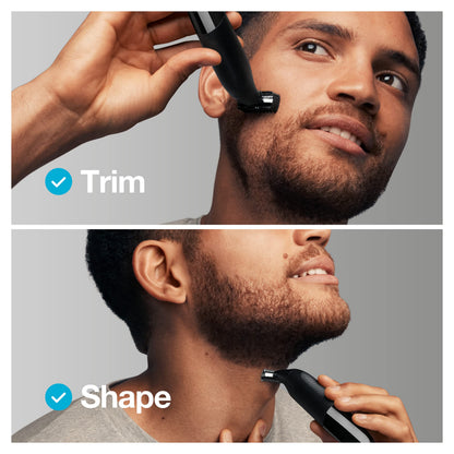 Braun Series XT3 - Beard Trimmer, Shaver, Electric Razor for Men, Manscaping Kit, Durable Blade, XT3000